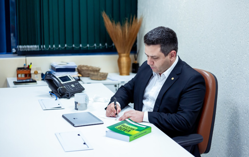 Deputado Tiago Dimas (Solidariedade).