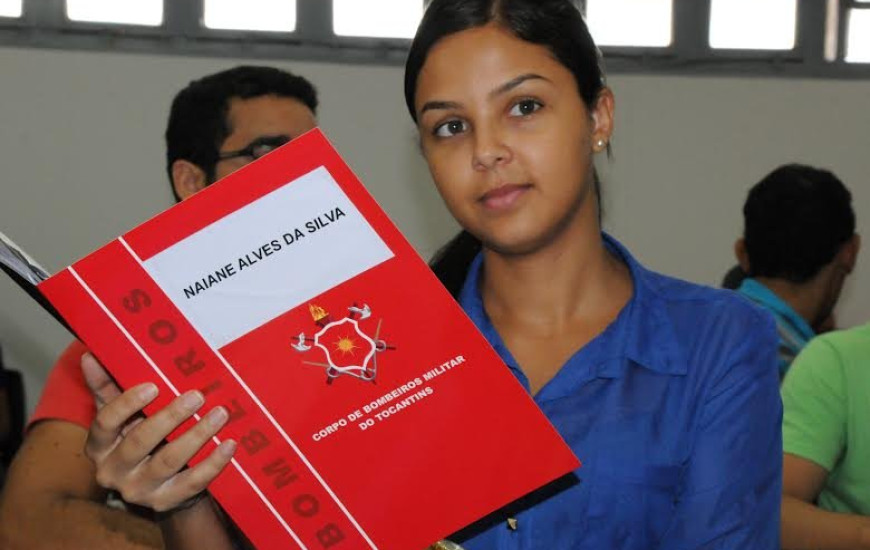 Candidata do Concurso dos Bombeiros