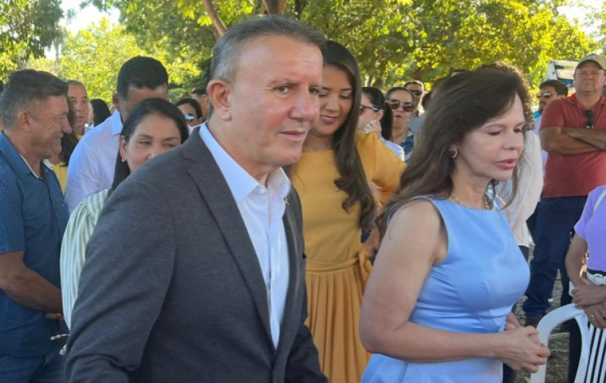 Senadora Professora Dorinha e o prefeito de Palmas, Eduardo Siqueira Campos