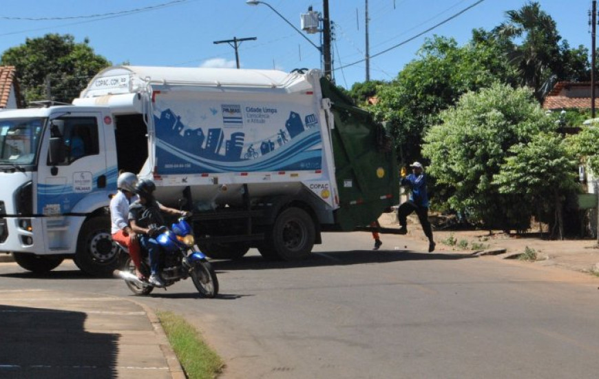 Trabalhador da Terra Clean: sem vale transporte...