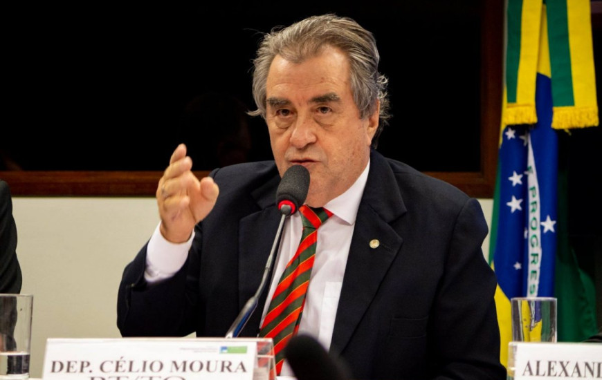 Deputado federal Célio Moura (PT)