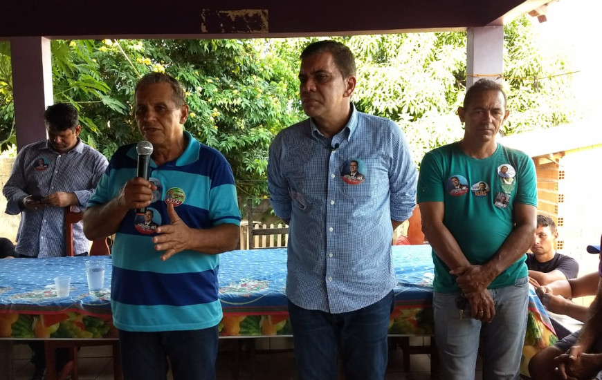 Candidato recebe apoios de lideranças no TO