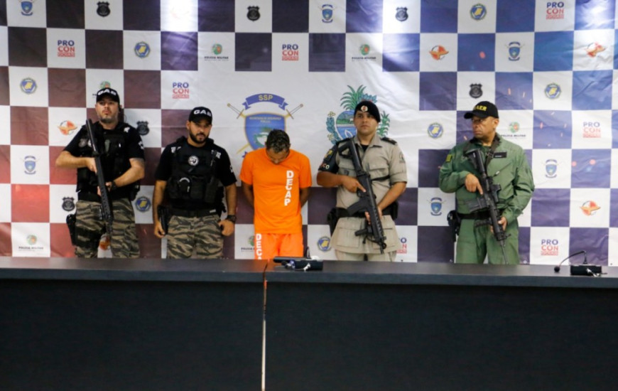 Wanderson foi preso em Goiânia.