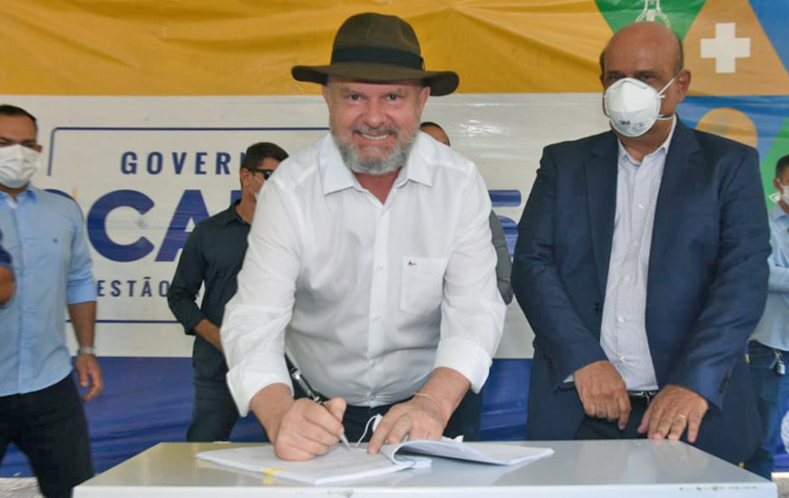Governador assina anuência para contratação de empréstimo.
