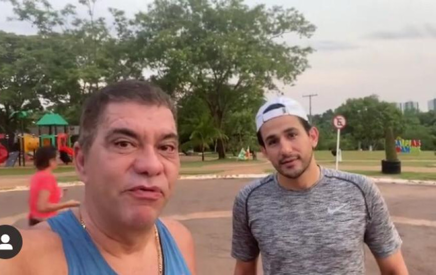 Carlos Amastha e Tiago Andrino