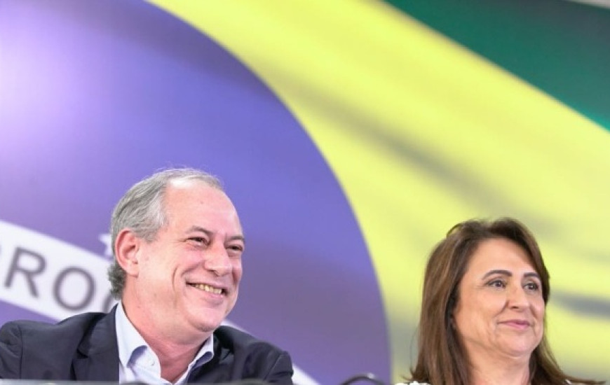 Kátia é apresentada oficialmente como vice de Ciro