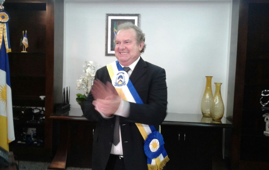 Governador interino Mauro Carlesse