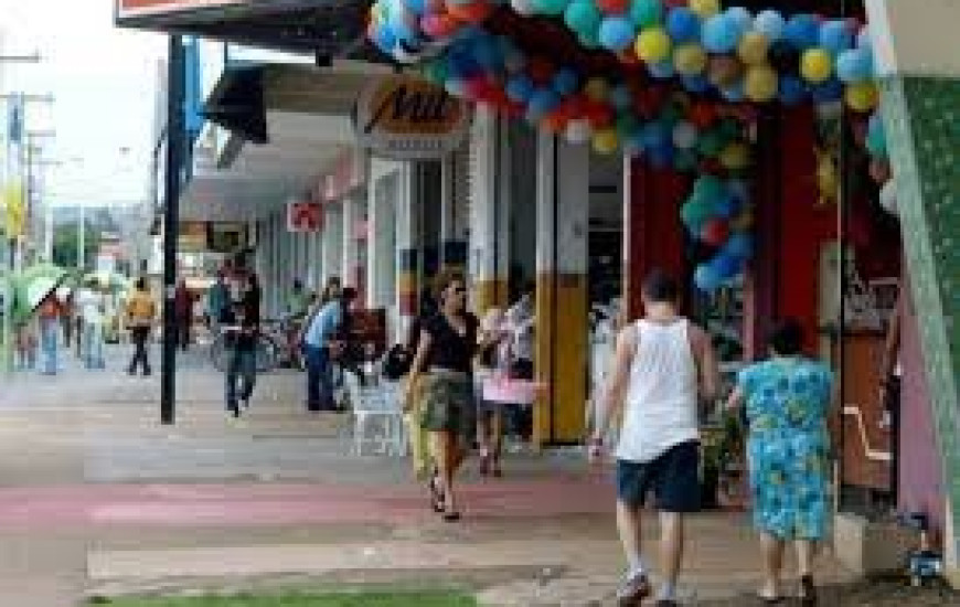 Coméricio em Palmas