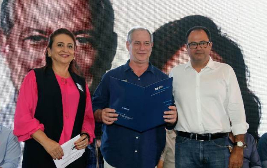 Ciro Gomes cumpre agenda em Palmas nesta sexta