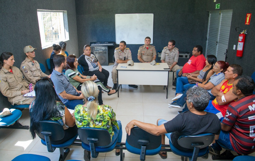 Reunião sobre segurança