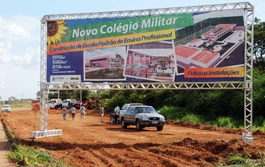 Colégio Militar será construído na 1102 Sul