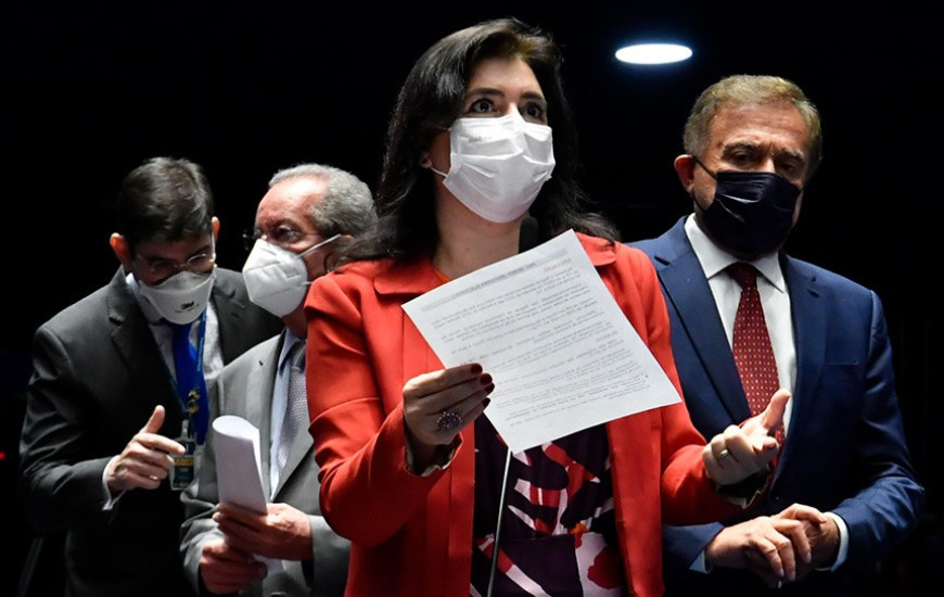 Simone Tebet, relatora da matéria.