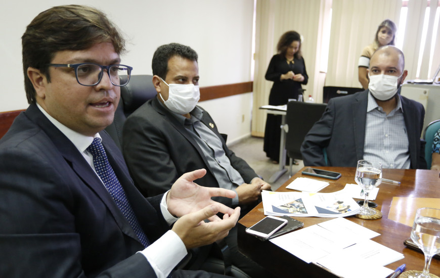 Visita do secretário adjunto do MEC, Helder Vieira, à Seduc Tocantins.