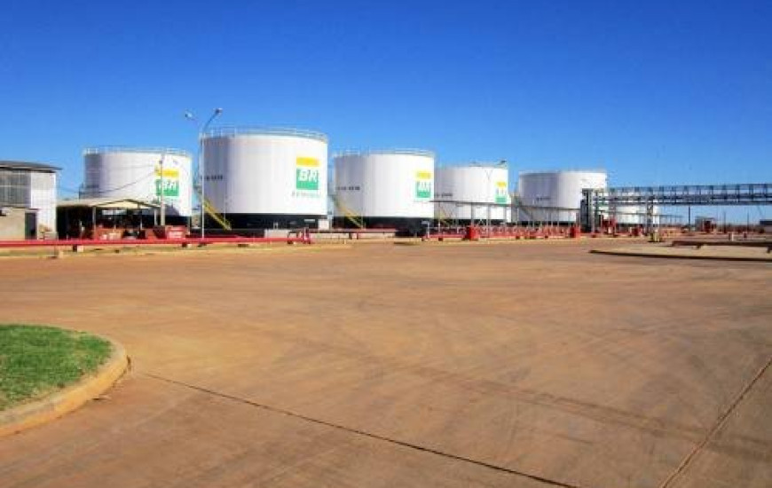 Base fica localizada no pátio intermodal