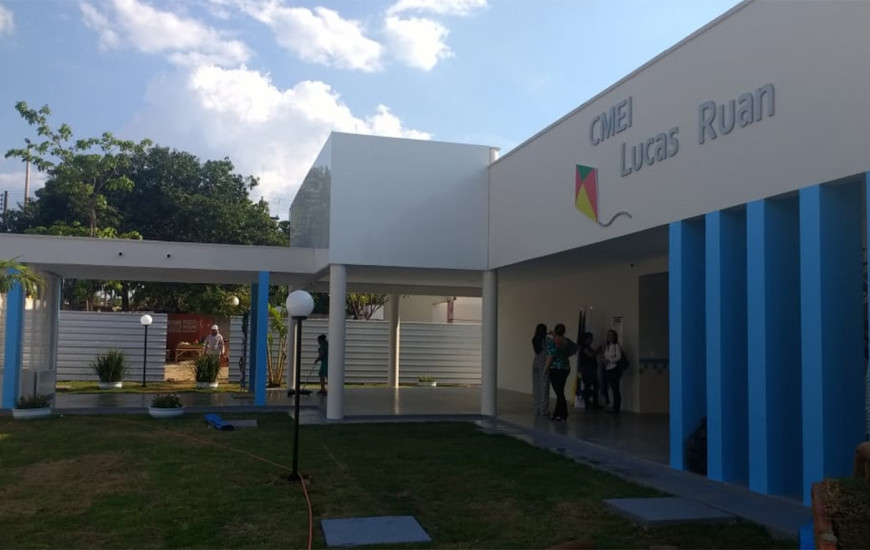 Com inauguração de Cmei Lucas Ruan, Palmas passa a contar com 30 unidades