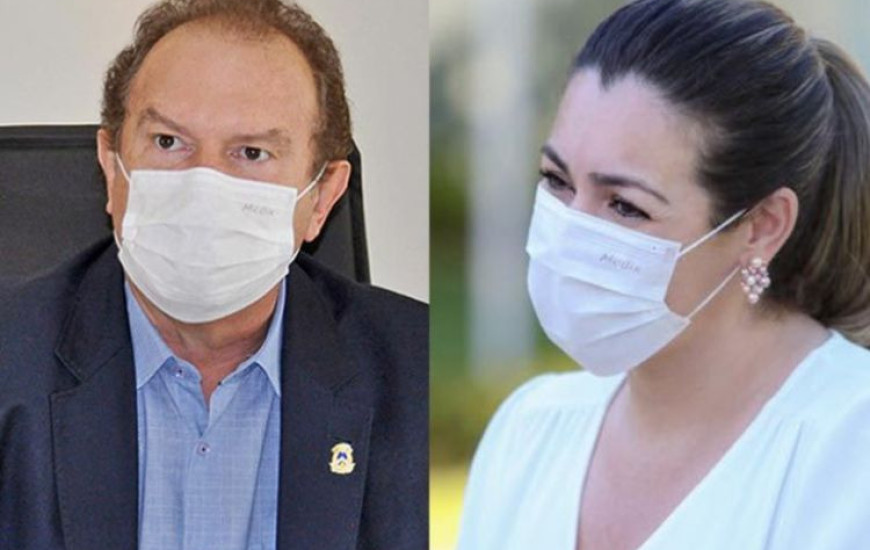 Governador Carlesse e prefeita Cinthia