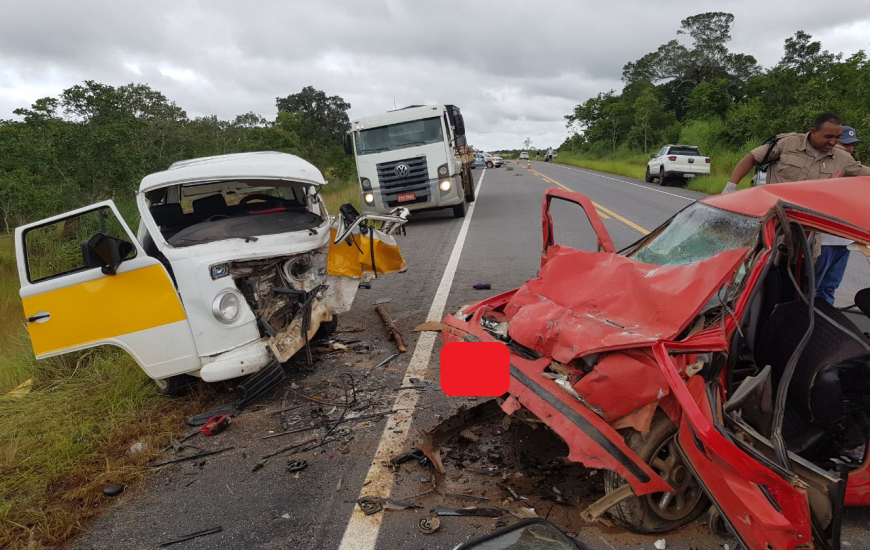 Batida ocorreu próximo a Conceição do Tocantins