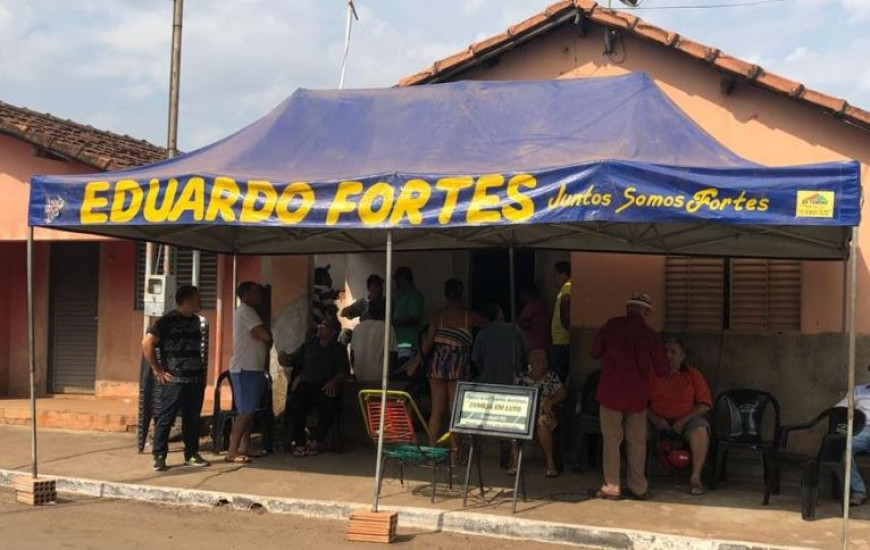 Representação do MP Eleitoral foi feita após tenda ser vista em velório