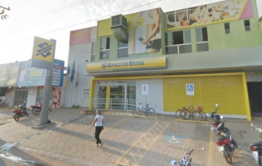 Agência do Banco do Brasil no Aureny III, bairro mais populoso de Palmas.