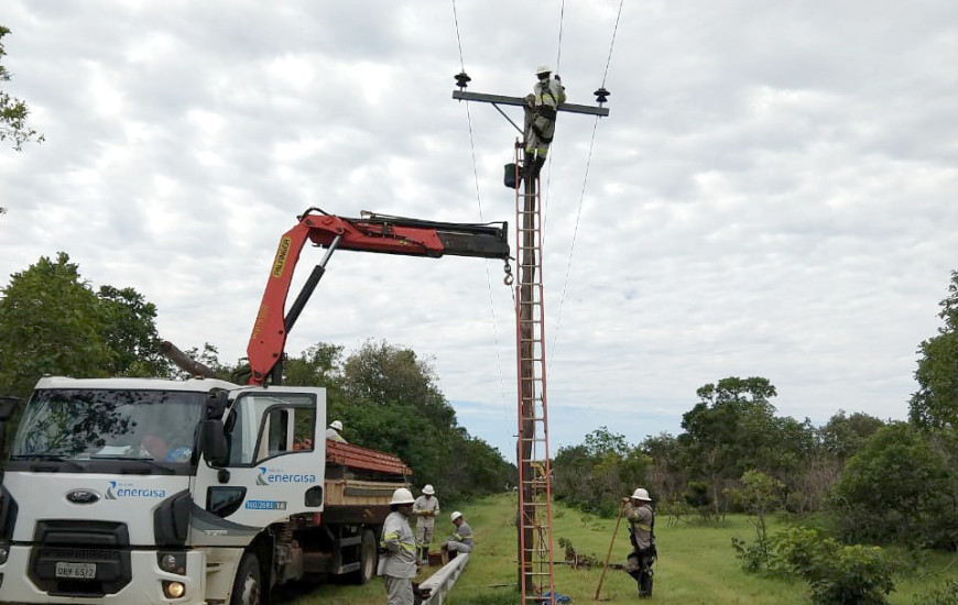 Serão executados desligamentos programados até o dia 15/2