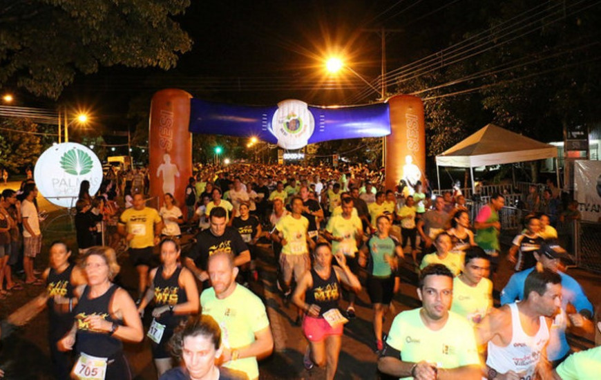 Corrida acontece neste sábado, 5, em Palmas