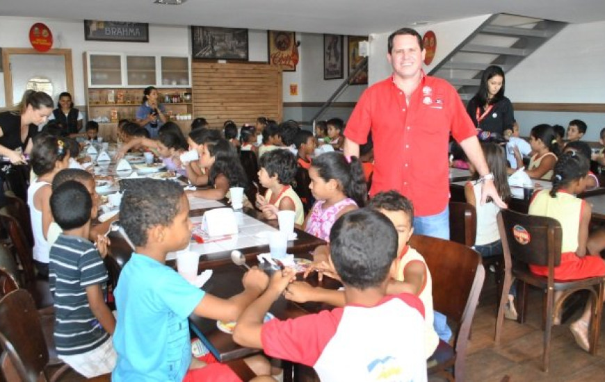70 crianças carentes participaram