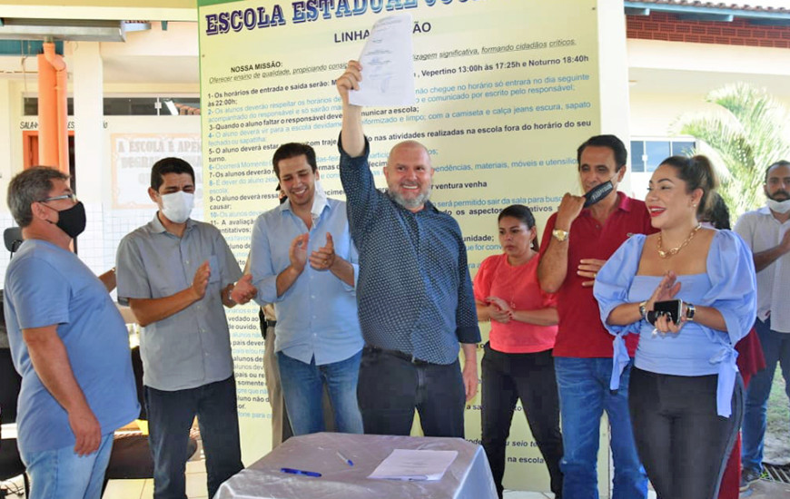 Termo de cooperação foi assinado nesta quarta-feira, 11.