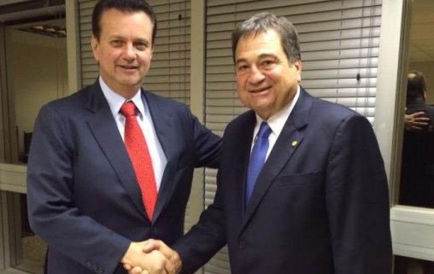 Kassab e Halum em audiência em Brasília