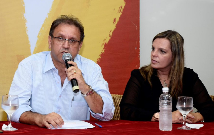 Marcelo Miranda e Claudia Lelis
