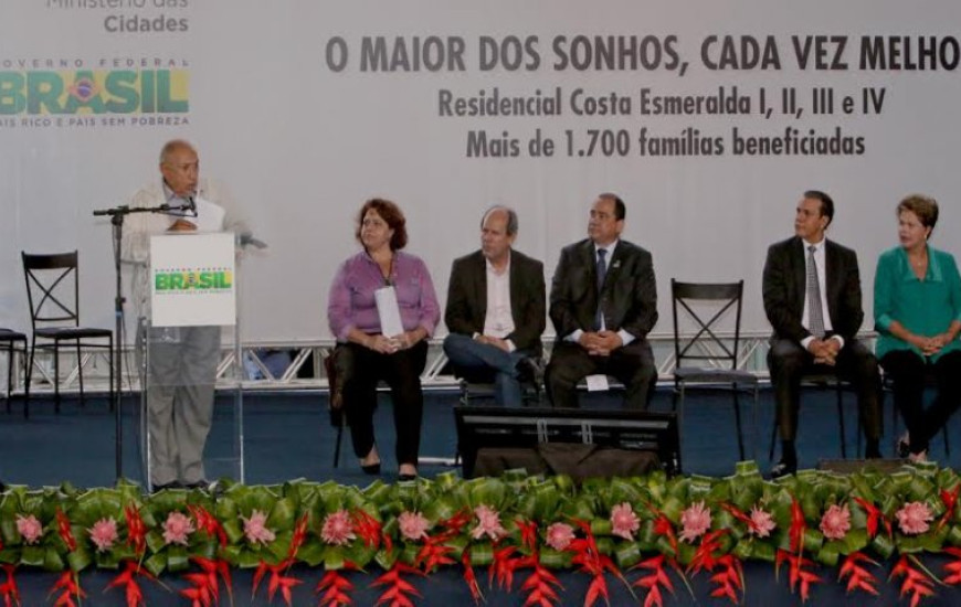 Dilma esteve em Araguaína para anúncio