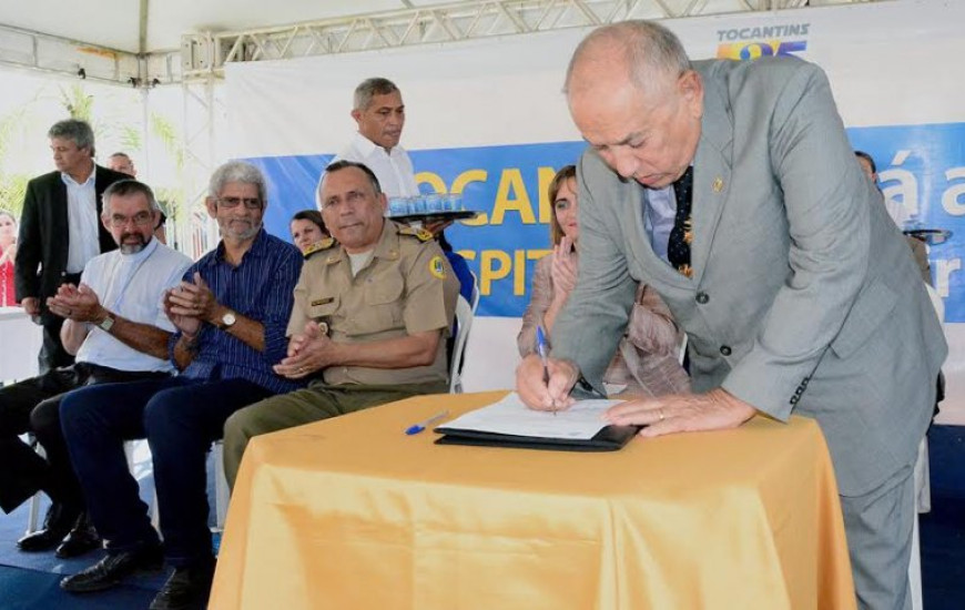 Governador assina ordem