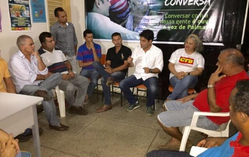 Marcelo Lelis ouve demandas do CTB