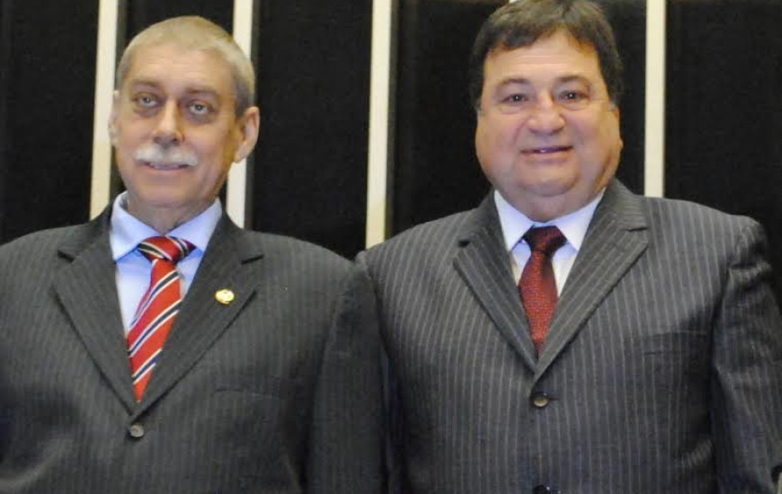 Senador João Ribeiro e Deputado César Halum