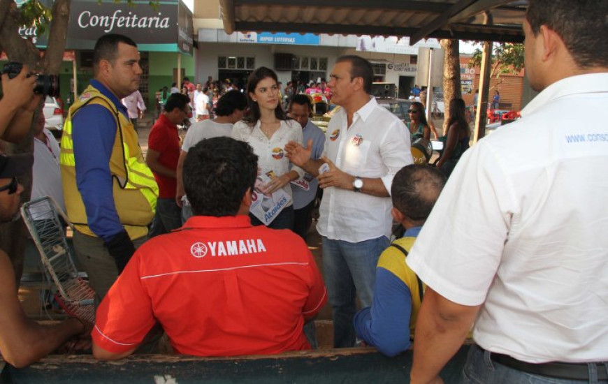 Ataídes faz caminhadas em Palmas