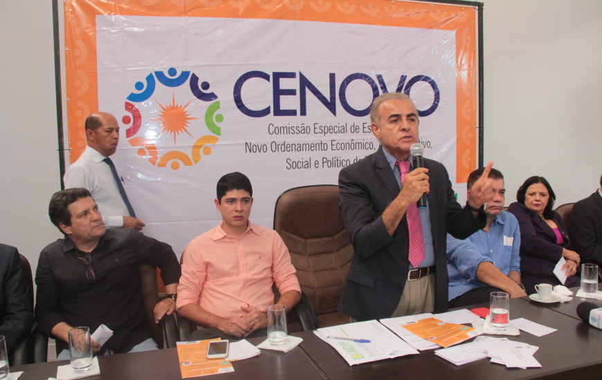 O parlamentar reforçou a necessidade de se aumentar o Produto Interno Bruto 