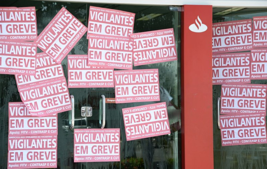 Greve dos vigilantes completa uma semana