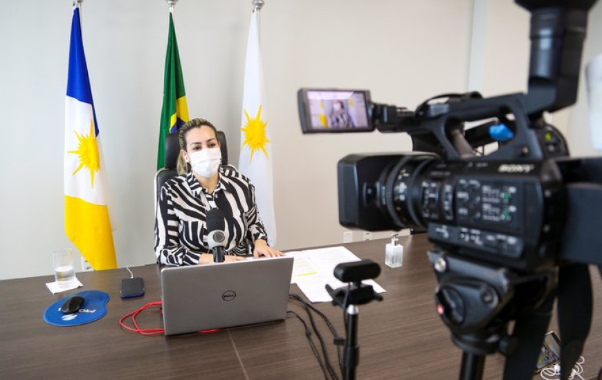 Cinthia prorroga decreto em Palmas