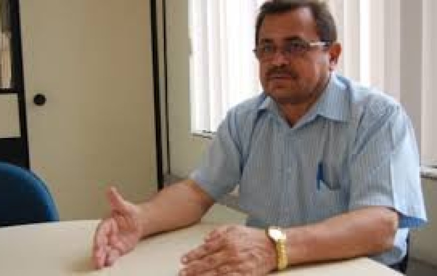 Presidente do Sintet, José Roque