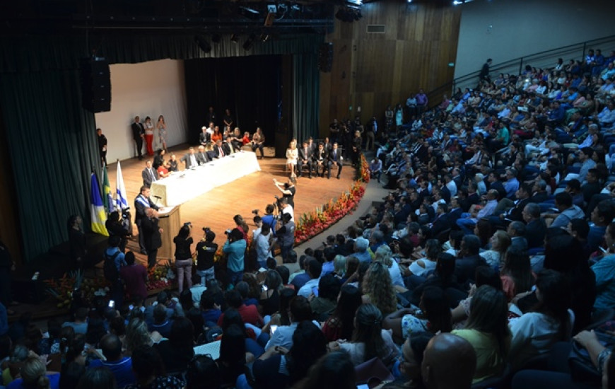 Posse aconteceu nesta manhã no Espaço Cultural de Palmas