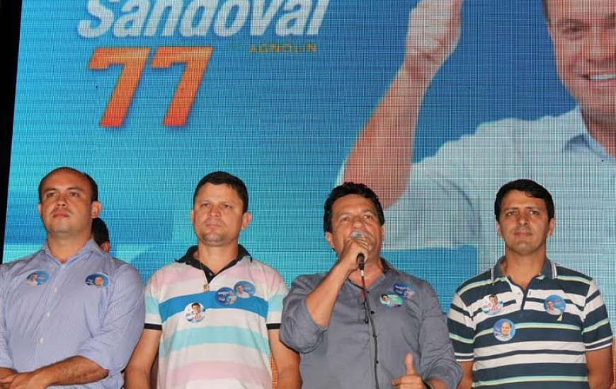 Damaso participa de eventos com Sandoval