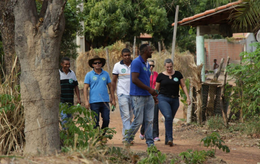 Claudia visitou região rural e reforçou compromisso na busca por minimizar seca