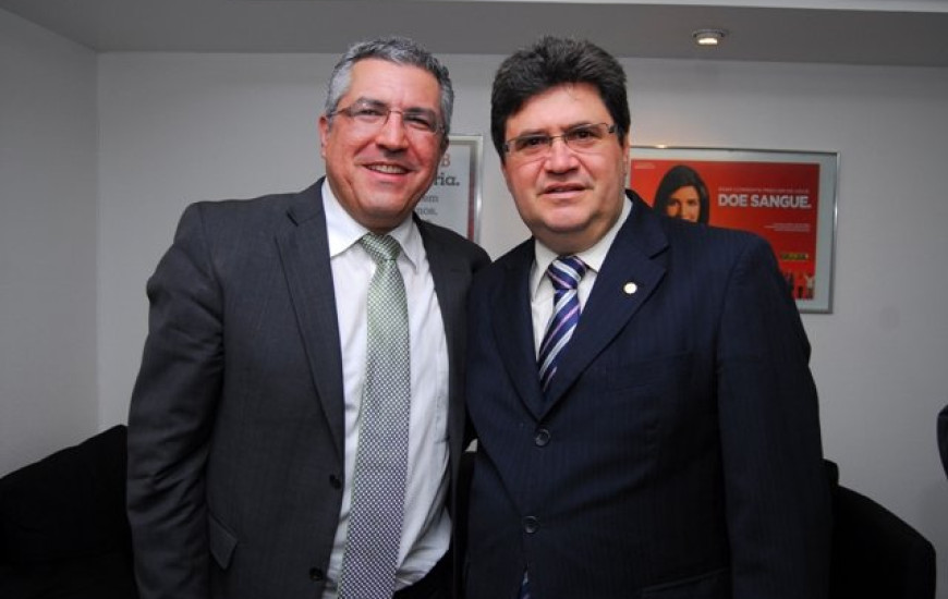 Coimbra com o minnistro Alexandre Padilha