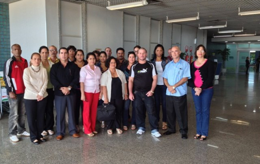 Grupo de médicos cubanos