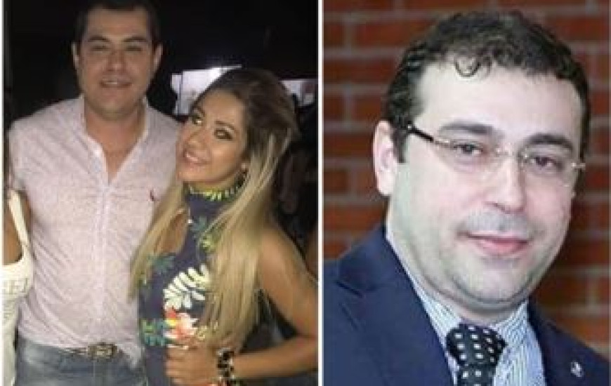 Casal Kesia Carmo e Elton Cabral; e o juiz aposentado, Erivelton Cabral