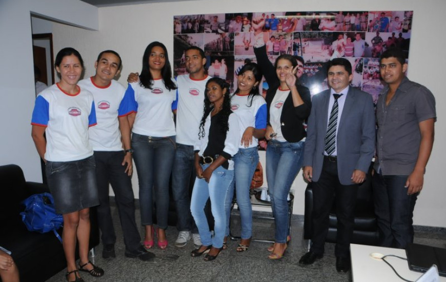 Negreiros recebe visita