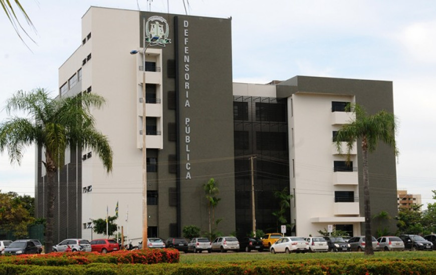 Sede da Defensoria Pública em Palmas 