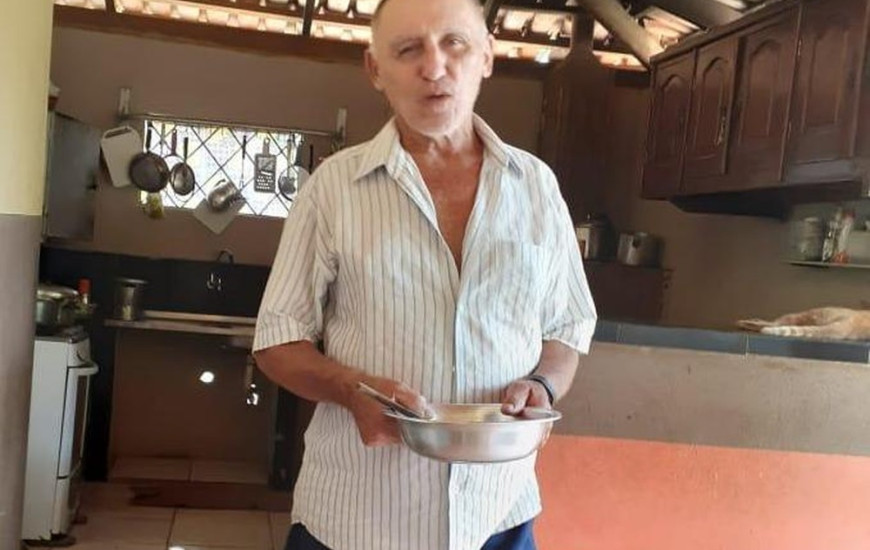 Idoso vítima de acidente