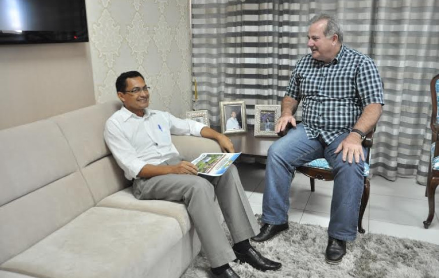 Hennemann e prefeito debatem detalhes de evento