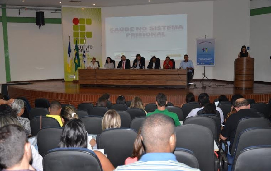 II Encontro de Saúde Prisional no IFTO
