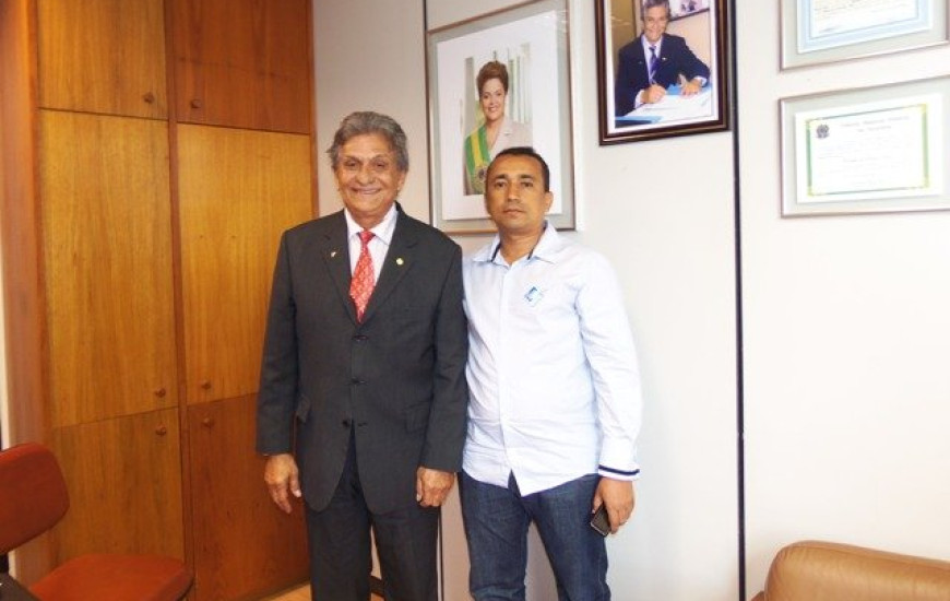 Reis recebeu prefeito de Carrasco Bonito